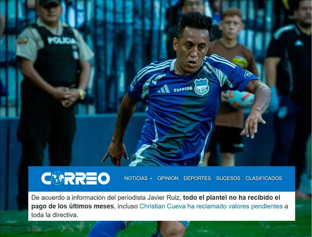 Christian Cueva, Emelec