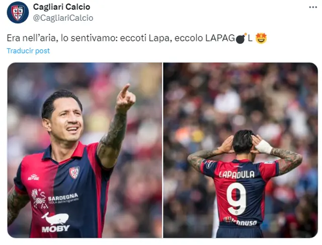 Gianluca Lapadula, Cagliari