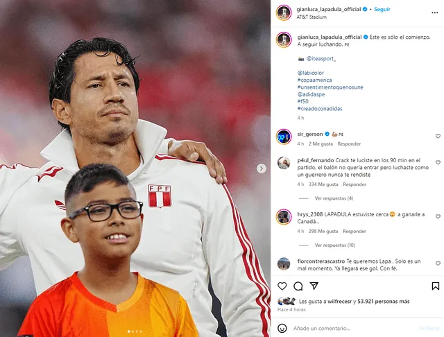 Gianluca Lapadula, Selección Peruana
