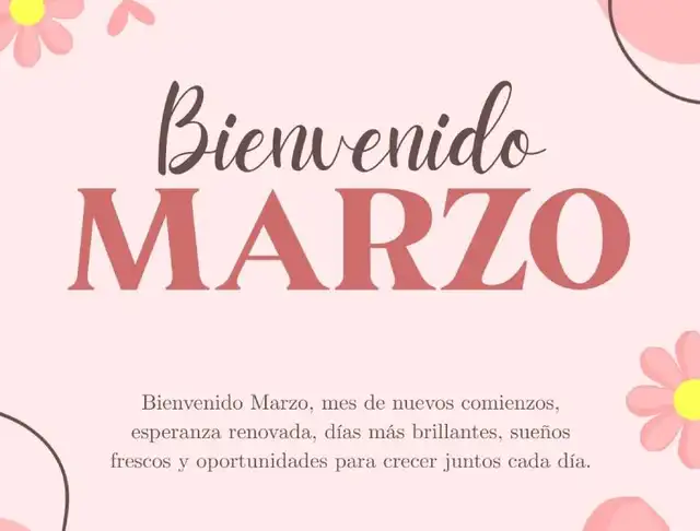 Mes de marzo Mes de marzo