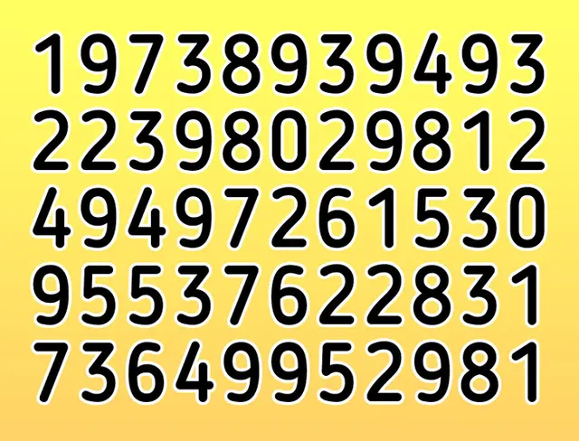  Reto visual: ¿Dónde está el número 122?    