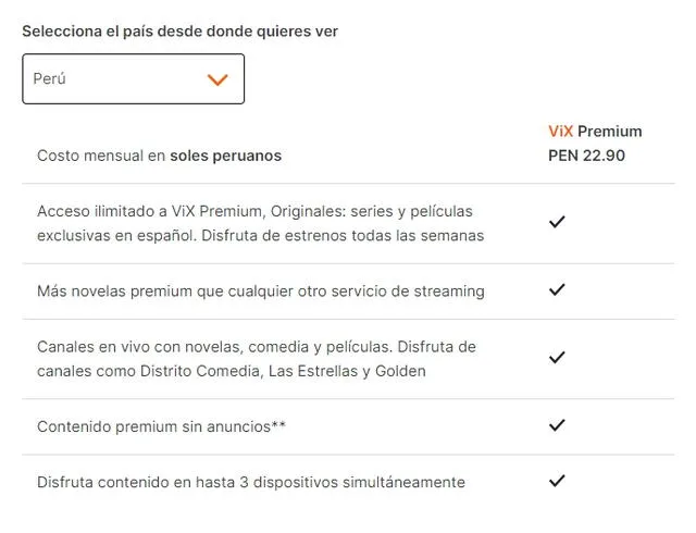 ver vix perú