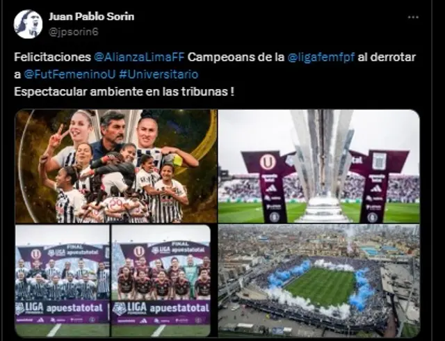 Alianza Lima Femenino.