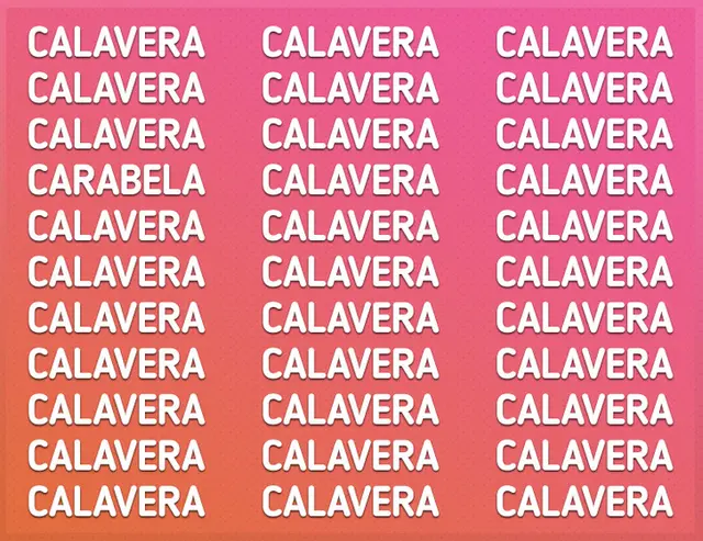 ¿Dónde está la palabra 'Caravela'?