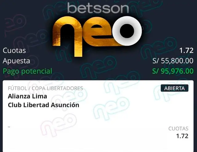 Alianza Lima vs. Libertad apuesta deportiva