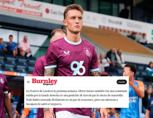 Oliver Sonne, Burnley
