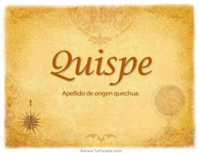 significado de Quispe