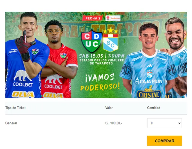 Unión Comercio infló los precios de entradas para partido con Sporting Cristal. Unión Comercio infló los precios de entradas para partido con Sporting Cristal.