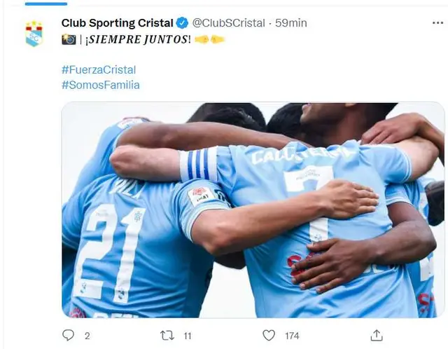 Mensaje de Cristal de cara a las finales Mensaje de Cristal de cara a las finales