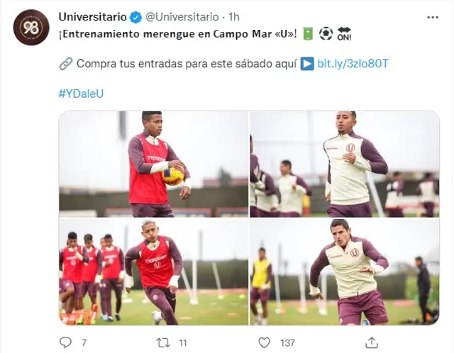 Universitario de Deportes. Universitario de Deportes.