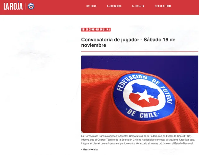 selección chilena