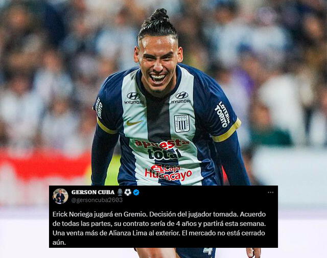 Erick Noriega, Alianza Lima
