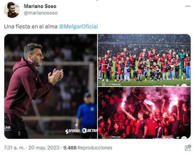 Mariano Soso, FBC Melgar Mariano Soso, FBC Melgar