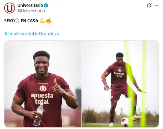Sekou Gassama ya es parte del plantel de la U | Universitario Sekou Gassama ya es parte del plantel de la U | Universitario