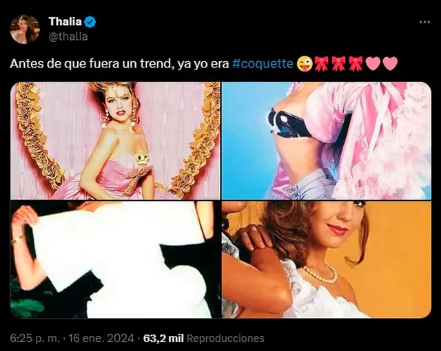 Thalia moda coquette