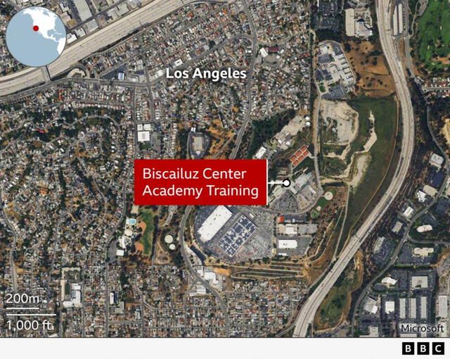 Explosión en Los Ángeles