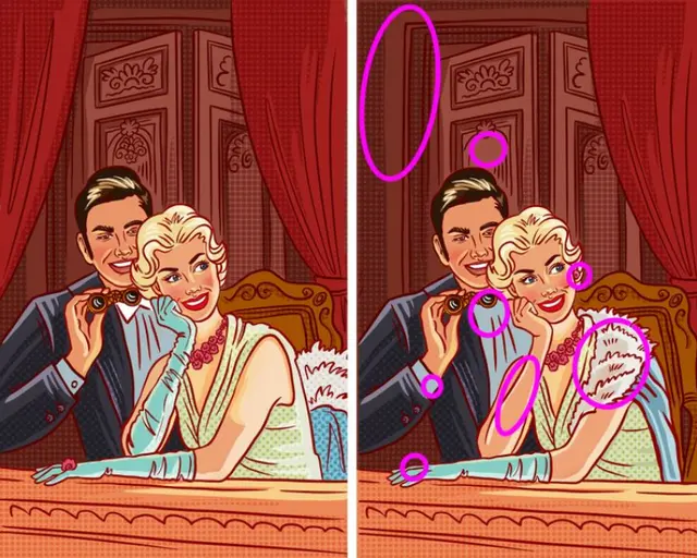 Conoce cuáles son las 8 diferencias del reto visual | Foto: Genial Guru   