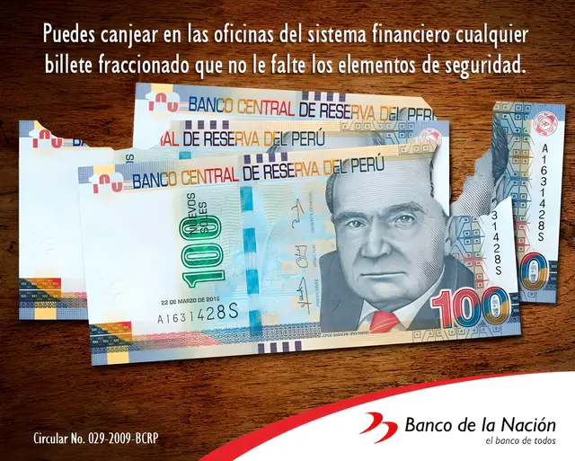 billetes rotos bcr