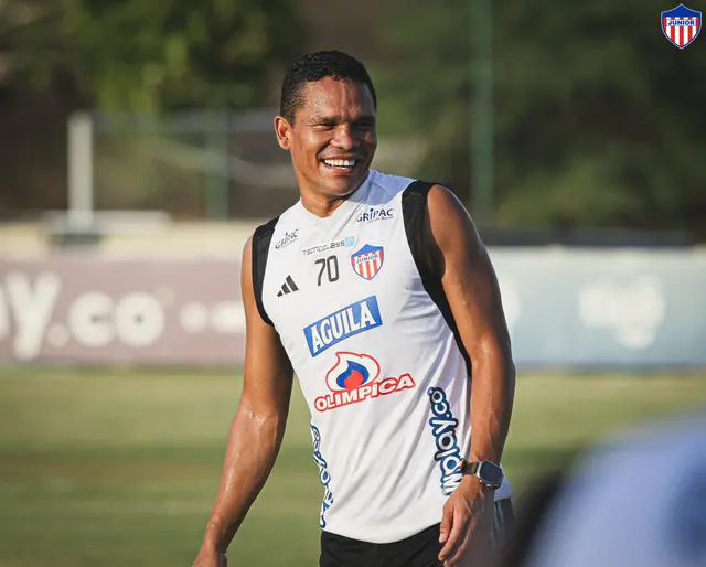 Carlos Bacca, principal figura de Junior de Barranquilla Carlos Bacca, principal figura de Junior de Barranquilla