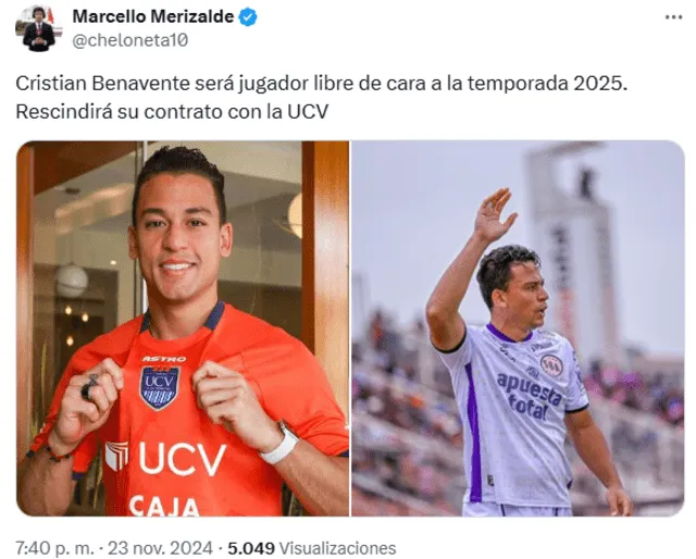 Cristian Benavente