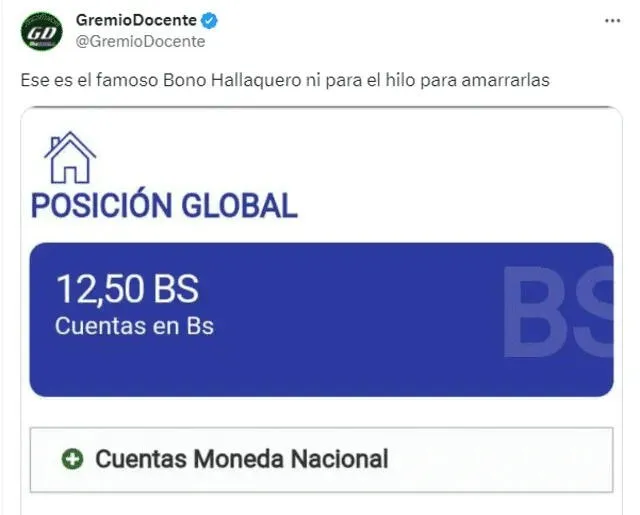 Bono Hallaquero