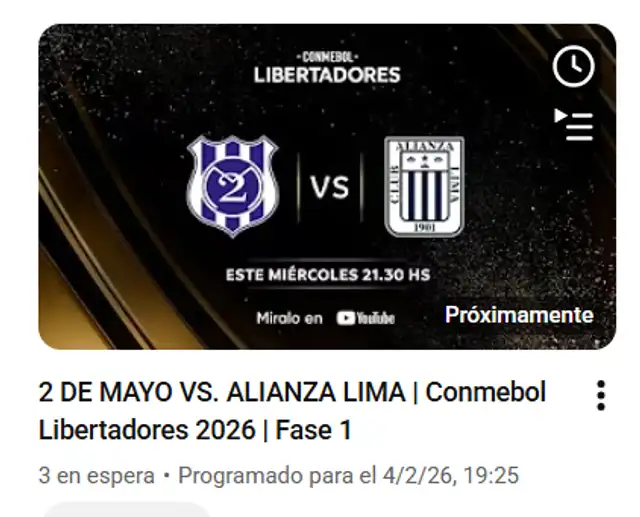 alianza lima vs 2 de mayo telefe