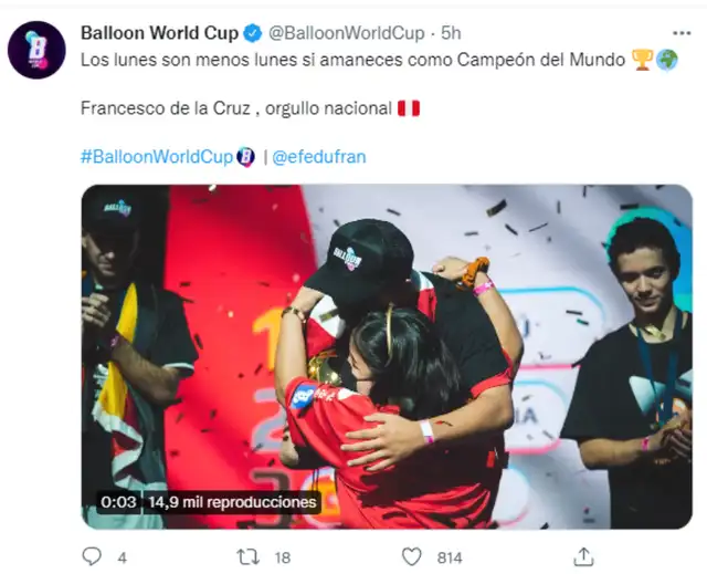 Francesco de la Cruz Mundial de Globos Francesco de la Cruz Mundial de Globos