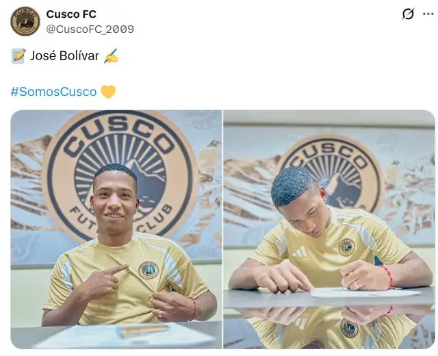 José Bolívar, Cusco FC