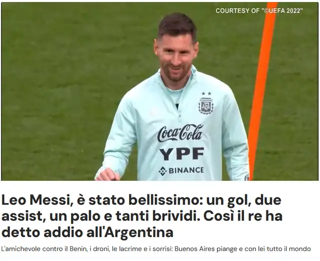 Así reaccionó el medio Corriere dello Sport