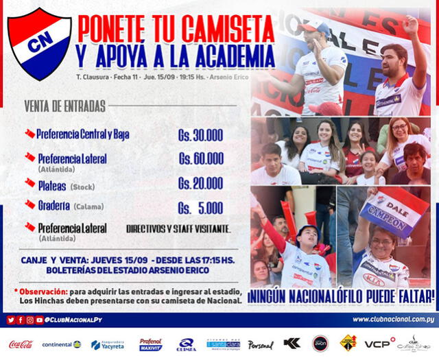 Olimpia vs Nacional Asunción