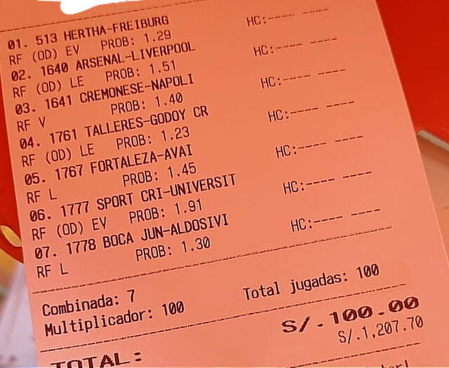 apuesta deportiva