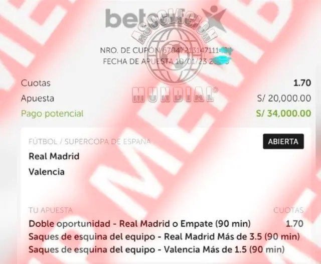 Real Madrid vs Valencia apuesta deportiva