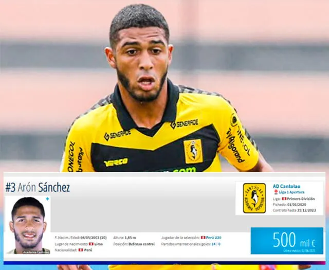 Arón Sánchez vale medio millón de euros