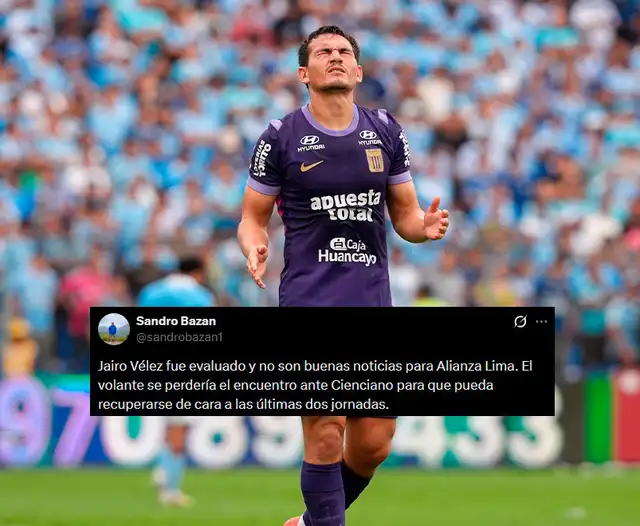 Jairo Velez, Alianza Lima