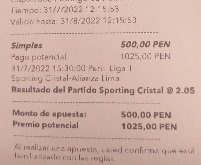 Sporting cristal vs alianza lima