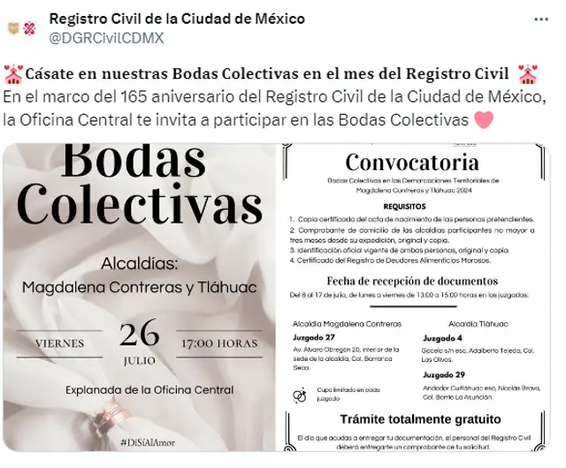 Bodas colectivas Bodas colectivas