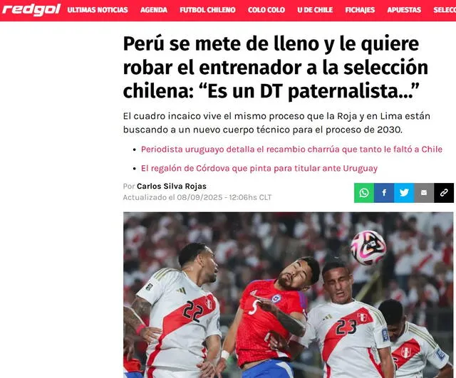 Prensa chilena