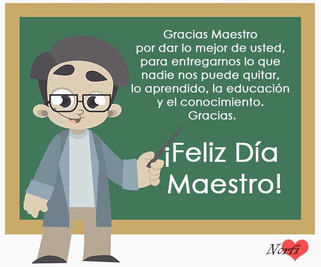 día del maestro