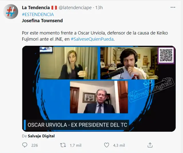 (Vía Twitter) (Vía Twitter)