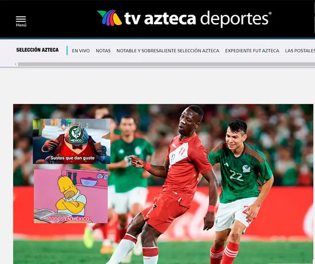 Perú vs México