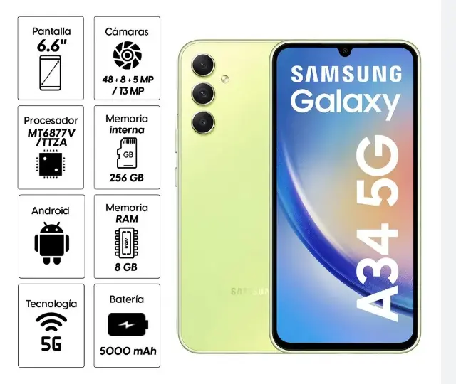 Galaxy A34 5G de Samsung