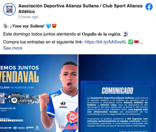Alianza Atlético.