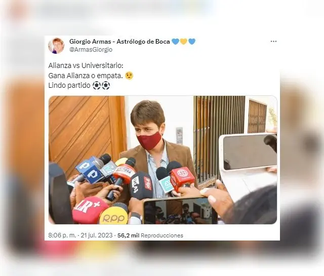 Alianza Lima vs. Universitario.