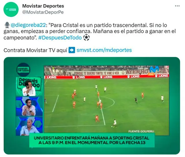 Sporting Cristal vs Universitario Sporting Cristal vs Universitario