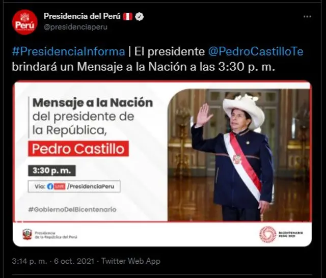 Captura: Twitter. Captura: Twitter.