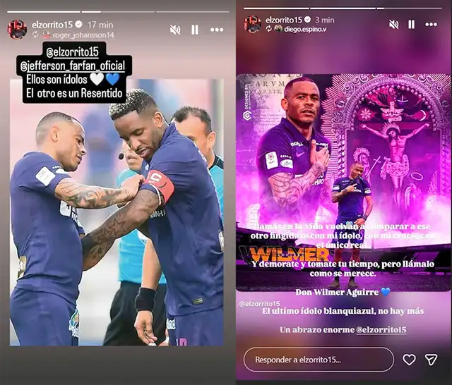 Wilmer Aguirre, Hernán Barcos, Alianza Lima Wilmer Aguirre, Hernán Barcos, Alianza Lima