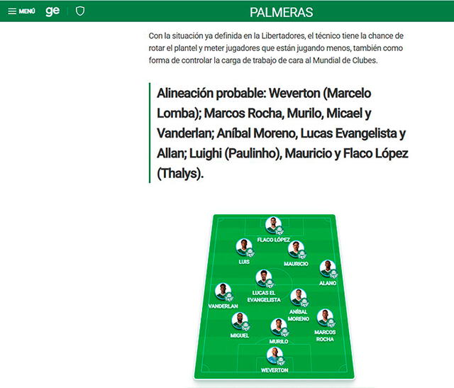Palmeiras Palmeiras