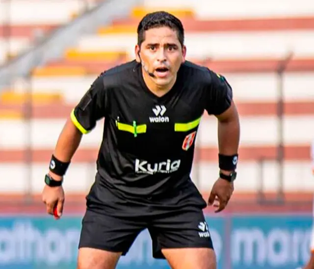 Jhonathan Zamora, árbitro Alianza Lima vs Cienciano