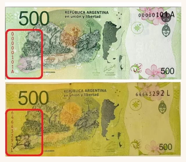 billete argentino