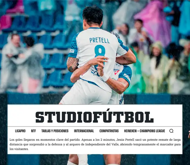 Jesús Pretell, LDU de Quto